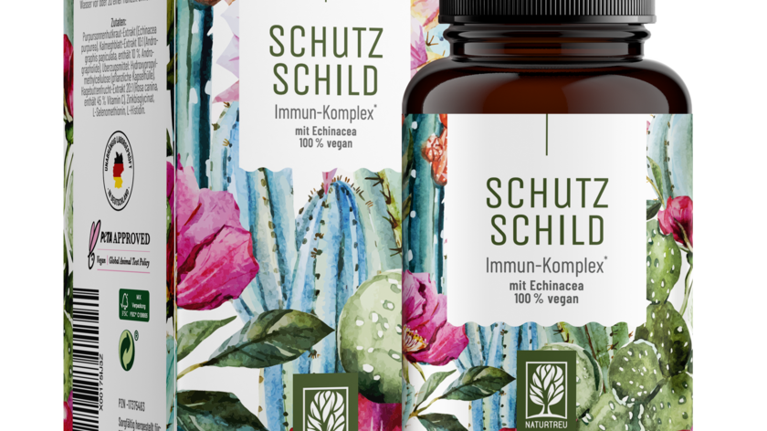 Immun-Komplex mit Echinacea - Schutzschild - 1 Dose Schutzschild (die meisten Kunden kaufen 2 Dosen)