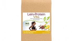 Lein-Protein Vita natürlicher Bio Proteinshake - 30 Portionen - 900g