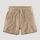 hessnatur Kinder Frottee Shorts aus Bio-Baumwolle - beige - Größe 134/140