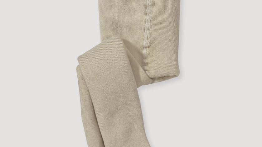 hessnatur Baby Frottee-Strumpfhose aus Bio-Baumwolle - beige - Größe 74/80