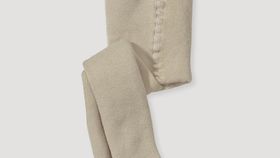 hessnatur Baby Frottee-Strumpfhose aus Bio-Baumwolle - beige - Größe 74/80