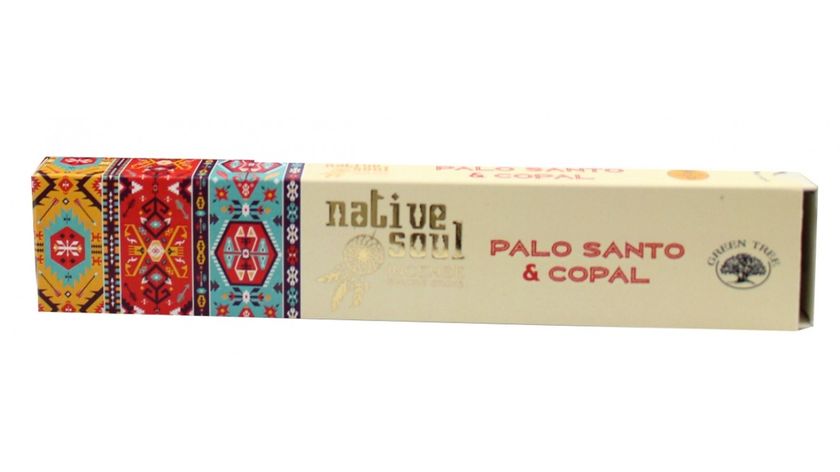 Green Tree Native Soul Incense "Palo Santo & Copal" 15gr.