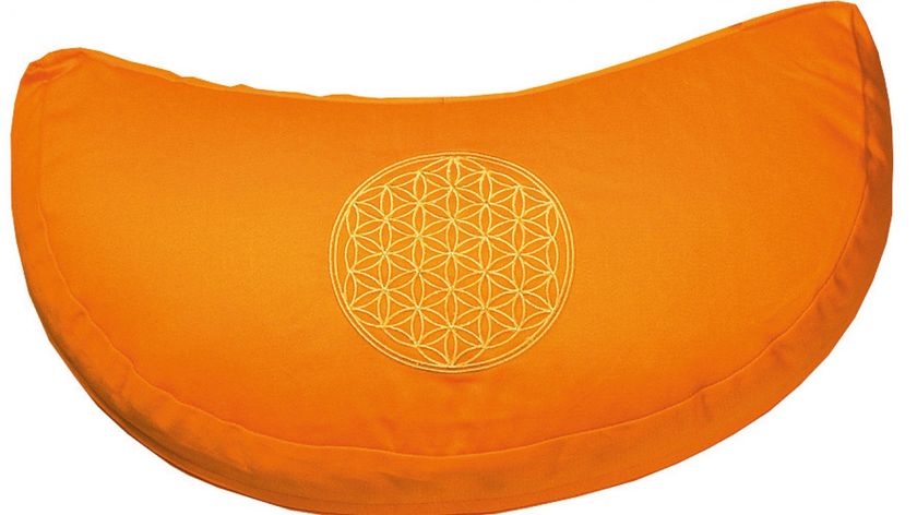 Meditationskissen mit Inlet "BDL" Baumwolle(80%), Polyester(20%) orange