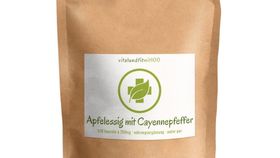 Apfelessig mit Cayenne Pfeffer 120 Kapseln à 750 mg