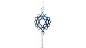 Armband "Anahatam Chakra" 1,4cm Silber 925 mit 20cm Silberkette