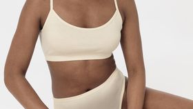 hessnatur Damen Taillenslip High Waist im 2er-Pack aus Bio-Baumwolle - natur - Größe 44