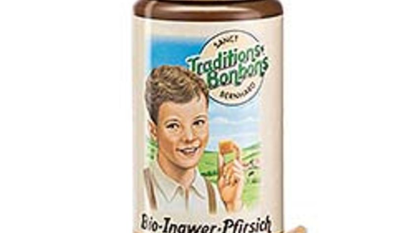 Traditions-Bonbons Bio-Ingwer-Pfirsich