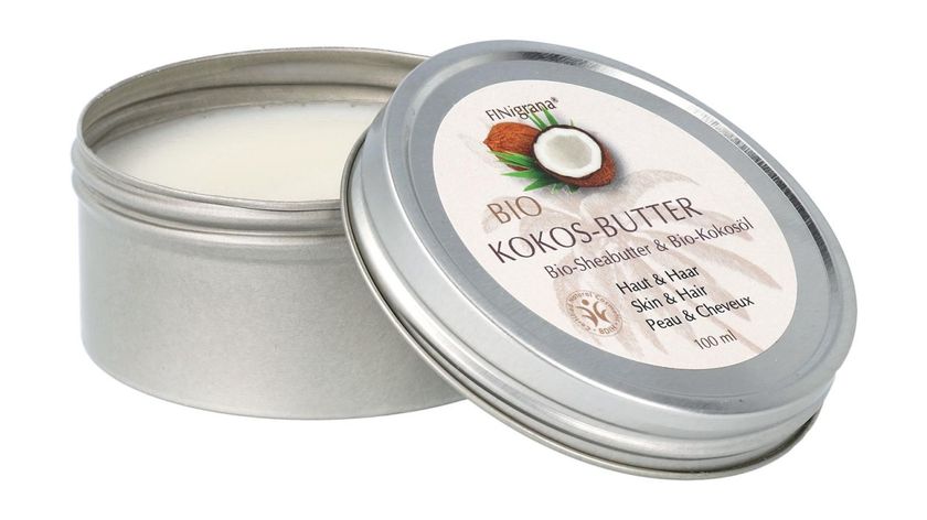 FINigrana Kokosbutter für die Haut und die Haare mit Bio Shea Butter