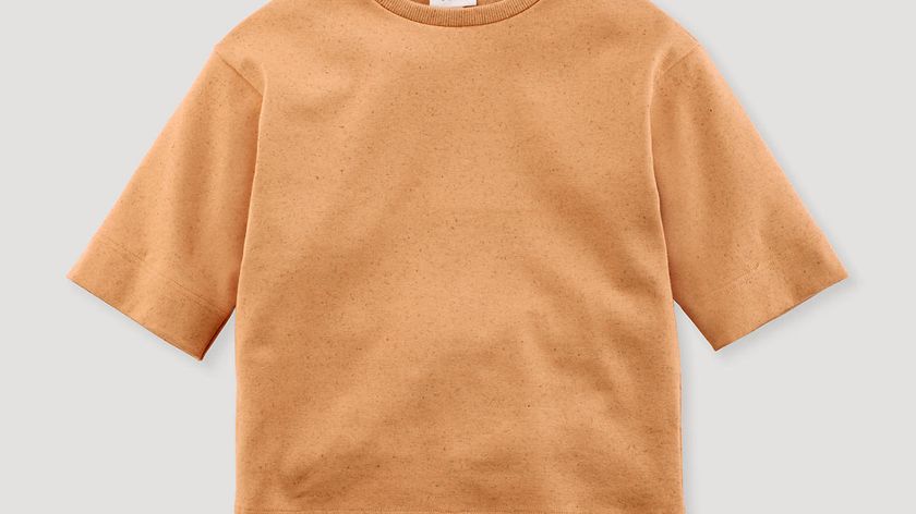 hessnatur Kinder Sommer-Sweatshirt aus Bio-Baumwolle mit Hanf und Schurwolle - orange - Größe 146/152