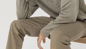 hessnatur Herren Joggpants Enea Regular aus Bio-Baumwolle - beige - Größe 46