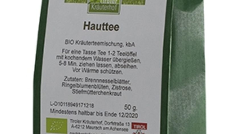 Biotee Schöne Haut Kräutertee