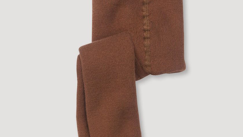 hessnatur Baby Frottee-Strumpfhose aus Bio-Baumwolle - braun - Größe 74/80