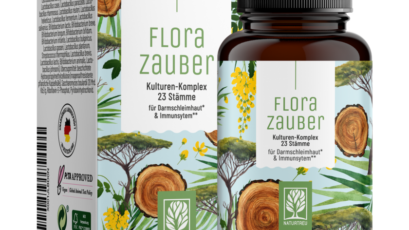 Kulturen-Komplex für den Darm* - Florazauber - 5 Dosen Florazauber