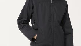 hessnatur Damen-Outdoor 3-in-1 Jacke Nature Shell aus Bio-Baumwolle - grau - Größe 36