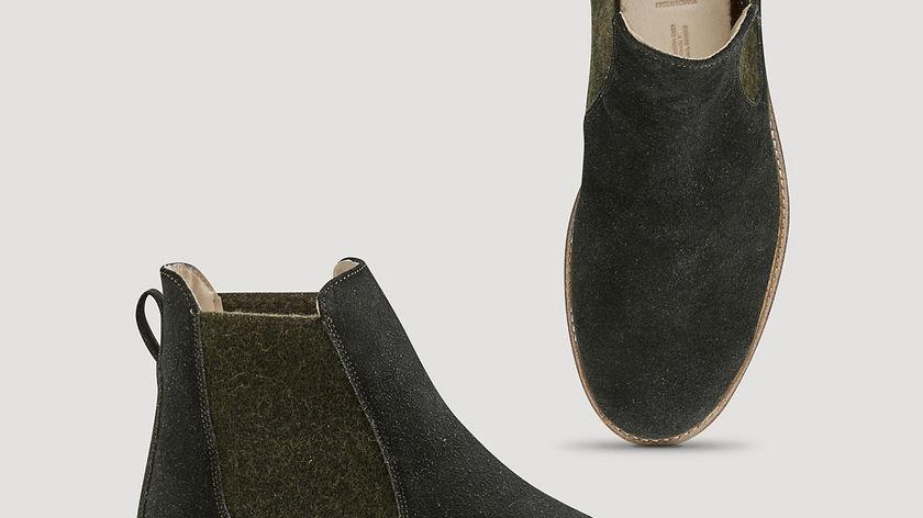 hessnatur Herren Chelsea Boots - grün - Größe 45