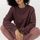 hessnatur Loungewear Fleece Sweatshirt Relaxed ACTIVE LIGHT aus Bio-Baumwolle - rot - Größe 46