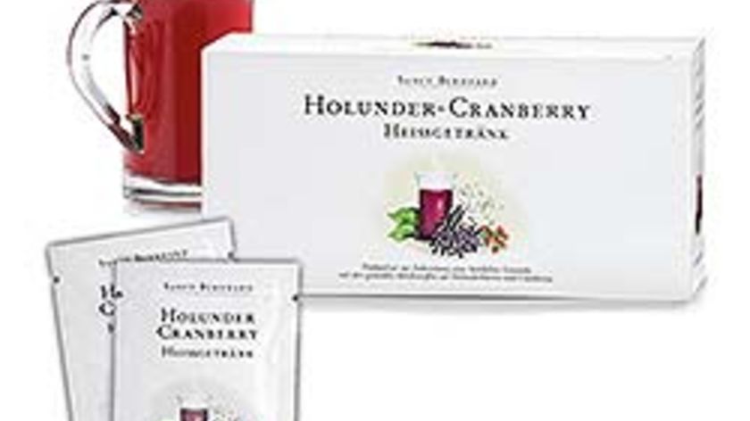 Holunder-Cranberry-Heißgetränk