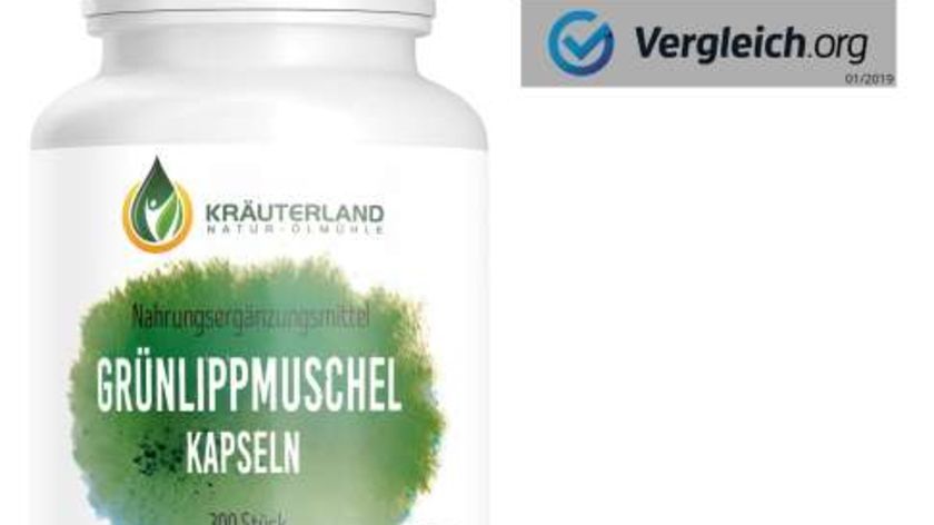 Grünlippmuschel Kapseln 300 Stück