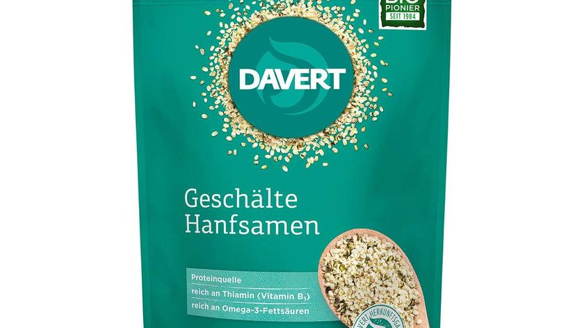 Davert geschälte Hanfsamen: ideal als Nussersatz