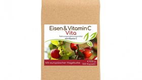 Eisen & Vitamin C Vita | 500 Kapseln Vorratsbeutel