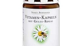 Vitamin-Kapseln mit Gelee-Royal