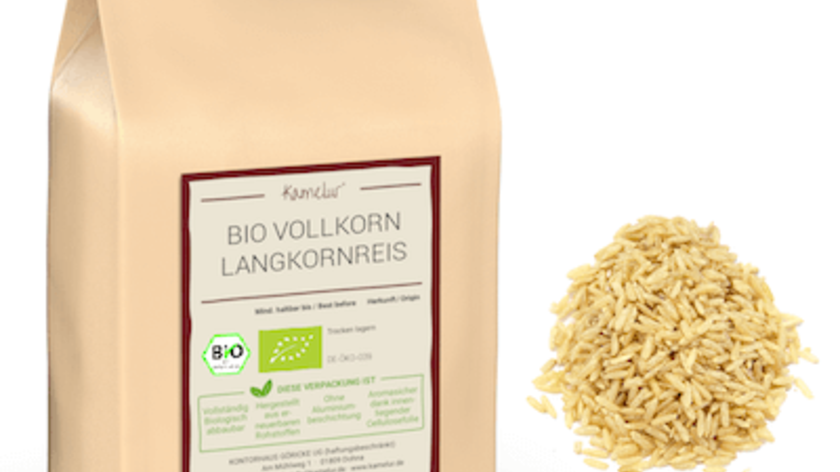 Bio Langkornreis, Vollkorn