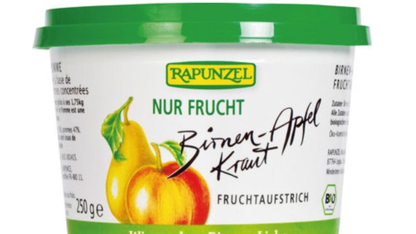 Birnen-Apfel-Kraut aus leckeren Bio Früchten von Rapunzel