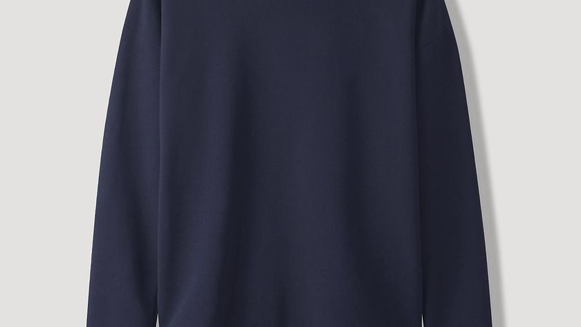 hessnatur Damen Sweatshirt aus Bio-Baumwolle - blau - Größe 38