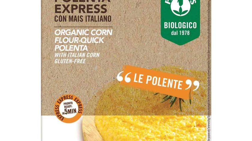 Probios Polenta Express: die schnellste Polenta aller Zeiten