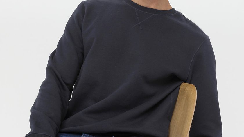 hessnatur Herren Sweater - marine - Größe 52