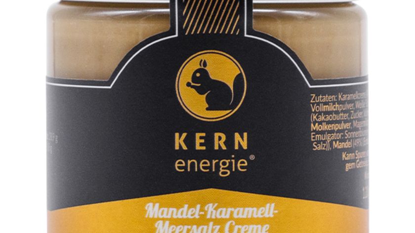 Mandel-Karamell-Meersalz Creme