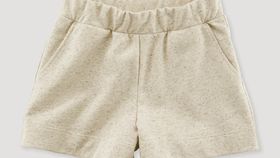 hessnatur Kinder Shorts aus Bio-Baumwolle mit Hanf und Schurwolle - natur - Größe 158/164