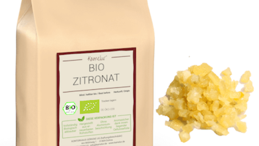 Bio Zitronat Würfel