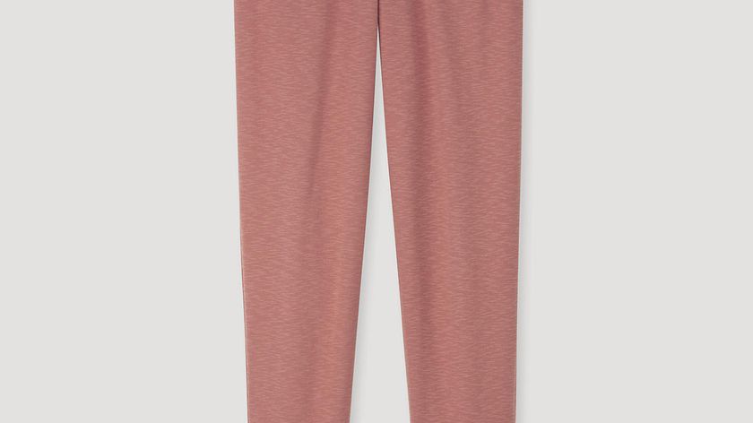 hessnatur Damen Pyjamahose aus Bio-Baumwolle - rot - Größe 40