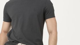 hessnatur Herren T-Shirt aus Bio-Baumwolle - schwarz - Größe 54