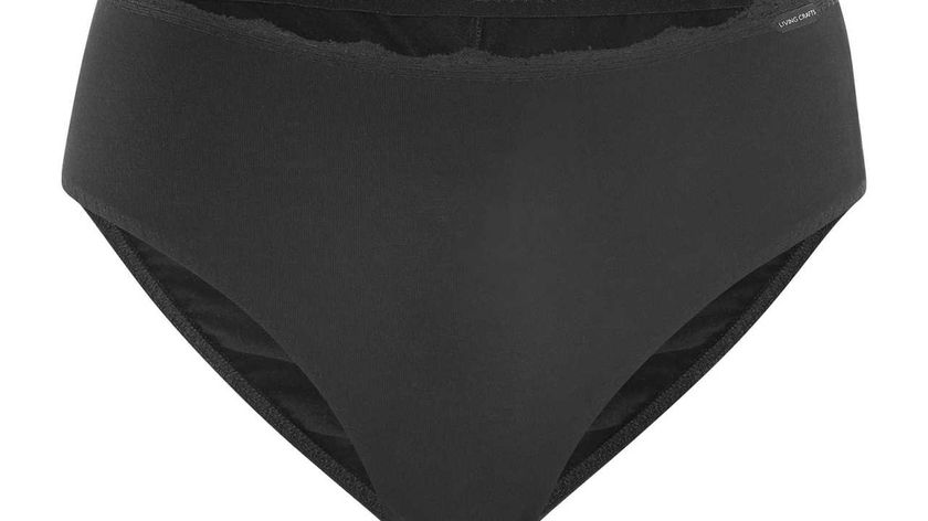 Living Crafts Damen-Slip-Baumwolle mit Spitze - GOTS zertifiziert