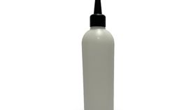 250 ml Leerflasche HDPE inkl. Tropferspitze schwarz