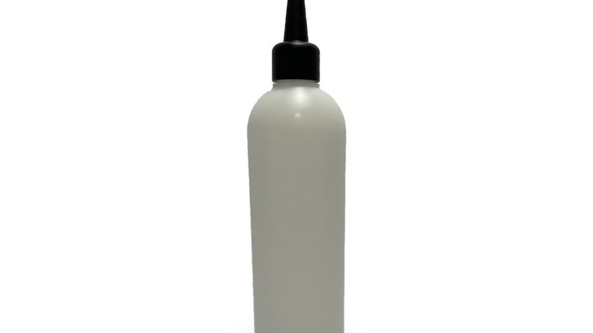 250 ml Leerflasche HDPE inkl. Tropferspitze schwarz