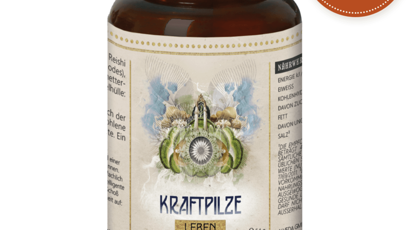 Kraftpilze Gaia- Vitalpilz Synergetikum – 120 Kapseln