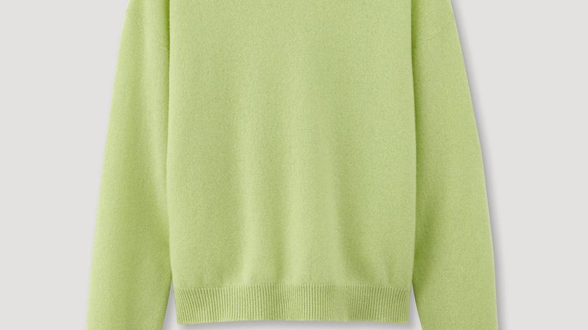 hessnatur Damen Pullover Regular aus Kaschmir - grün - Größe 42