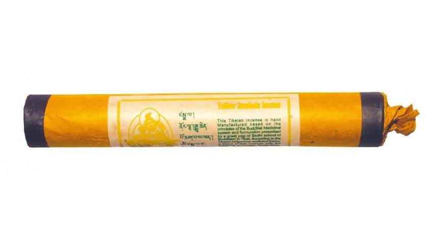 Mandala Incense "Yellow Jambala"