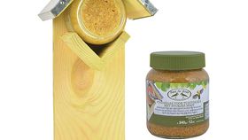 Erdnussbutter Kombistation mit 2 Gläsern Erdnussbutter