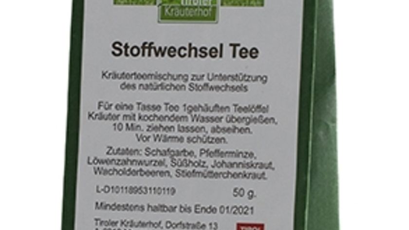 Stoffwechsel Kräutertee