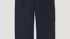 hessnatur Kinder Chino aus Bio-Baumwolle - blau - Größe 128