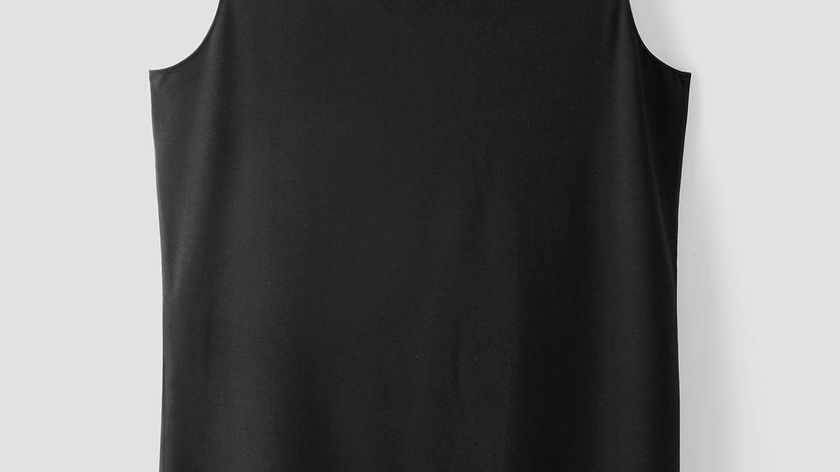 hessnatur Damen Jersey-Top aus TENCEL™Modal - schwarz - Größe 40