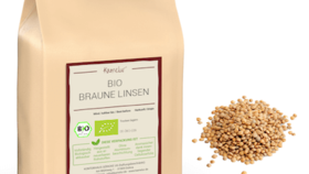 Bio Linsen, braun