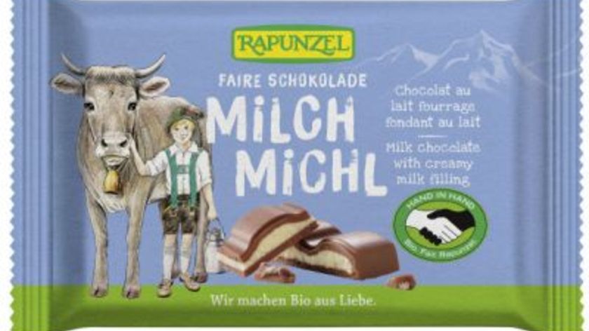 Milch Michl Schokolade mit Milchfüllung, 100g