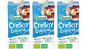 Natumi CreSoy Sojasahne aufschlagbar & cremig wie Sahne, 3er Spar Pack