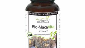 Bio-Maca Vita schwarz (20 Tagesvorrat) - 100 g Pulver im Glas