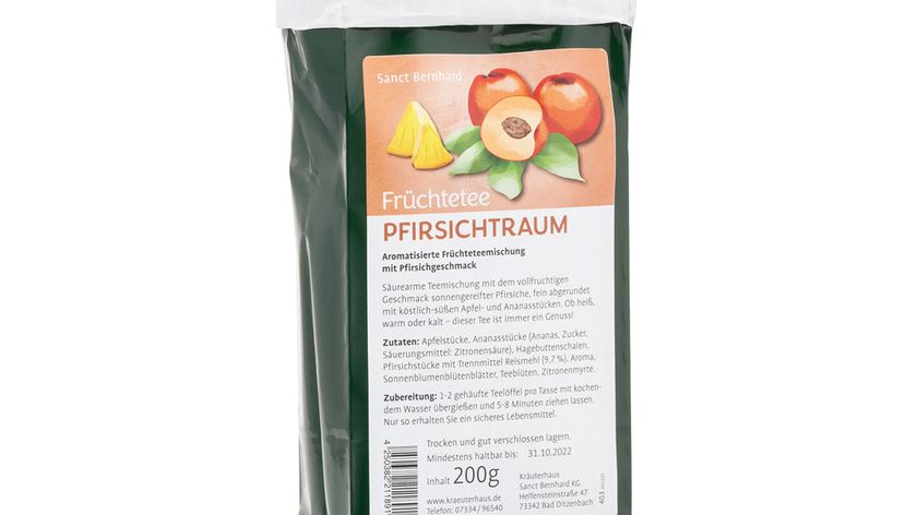 Früchtetee Pfirsichtraum